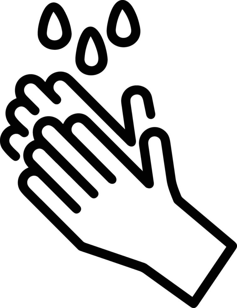 Hand icon symbol image illustration vector
