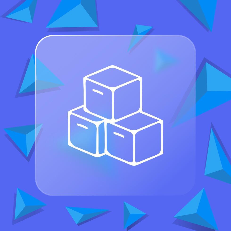 Set of international delivery icons. Parcel, package, globe, transportation, shipping. Logistics concept. Glassmorphism style. line icon for Business Advertising vector