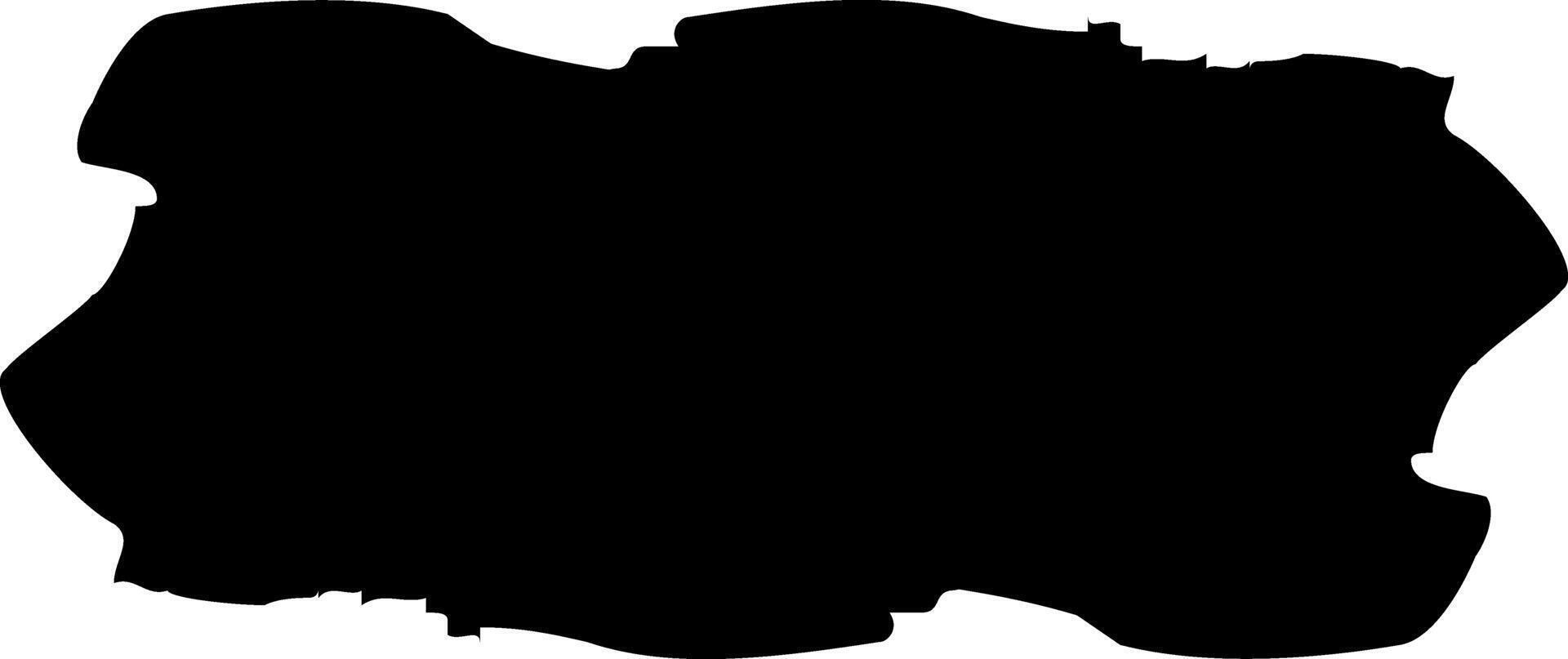 ink brush strokes Inscriptions grunge Black paint Dirty element vector