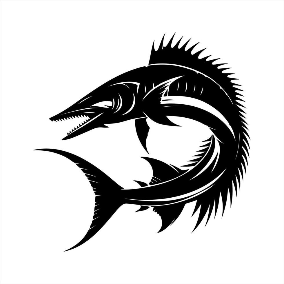 Fish are aquatic vertebrates characterized by gills, fins, and scales. vector