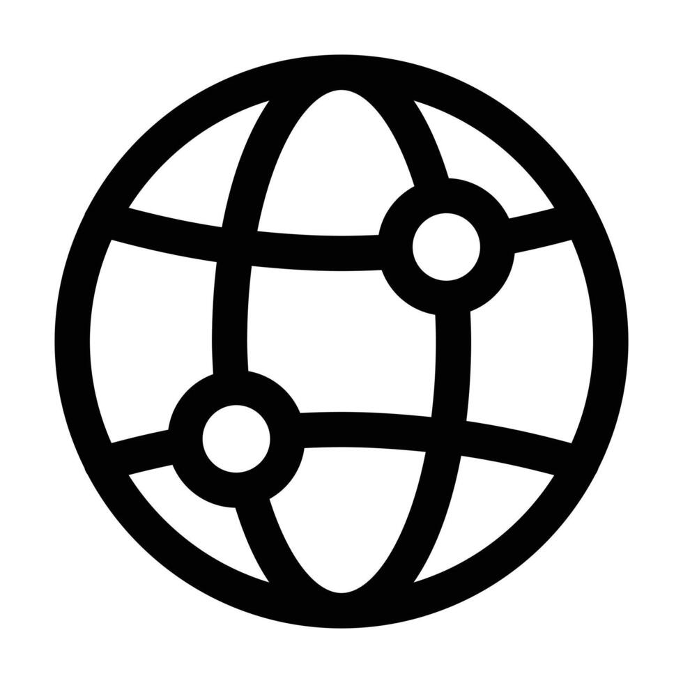 Simple Browser icon. The icon can be used for websites, print templates, presentation templates, illustrations, etc vector