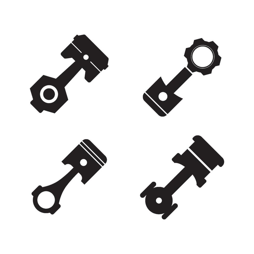 Piston icon design vector