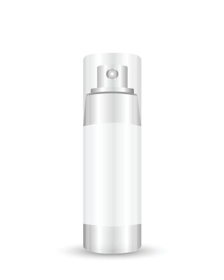 spray bottle on white vector