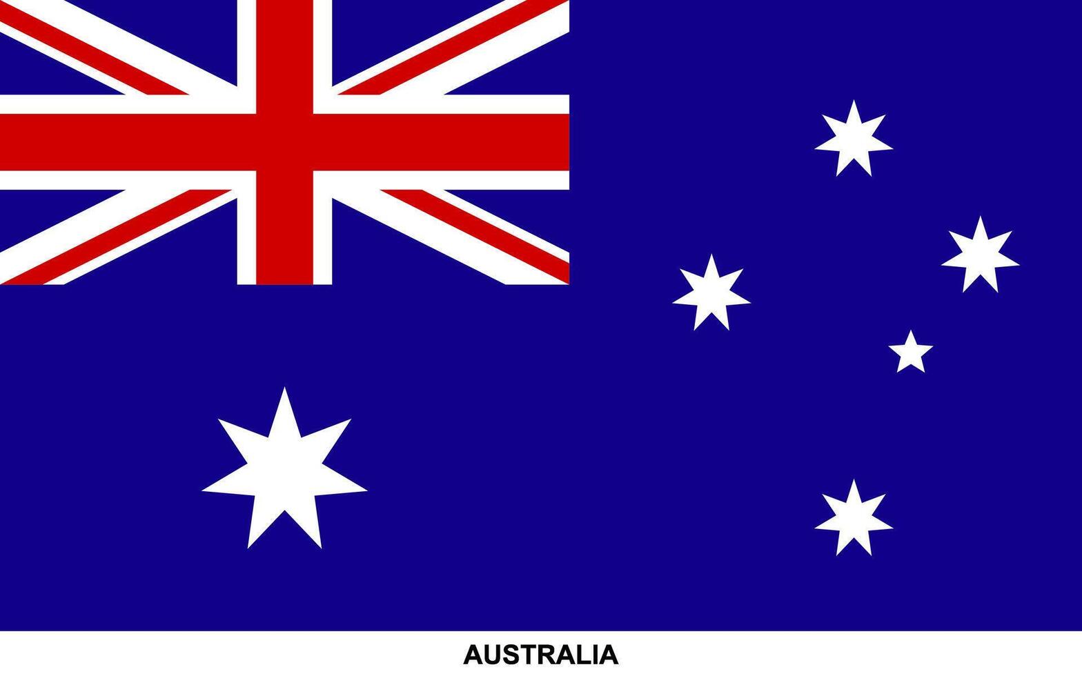 Flag of AUSTRALIA, AUSTRALIA national flag vector