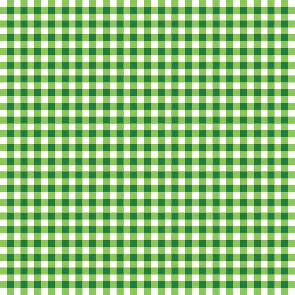 Green tablecloth seamless pattern vector