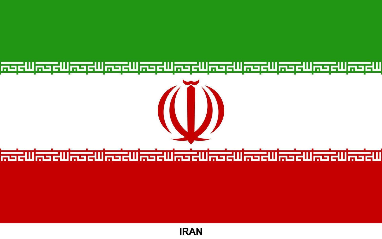 Flag of Iran, Iran national flag vector