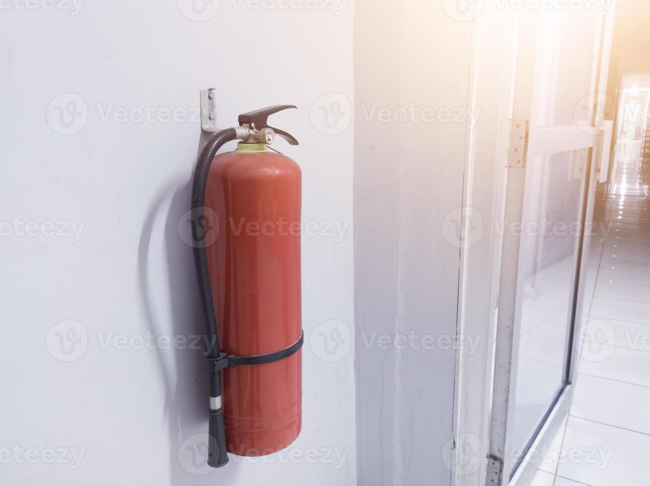 Fire extinguishers for fire-prone industries. photo