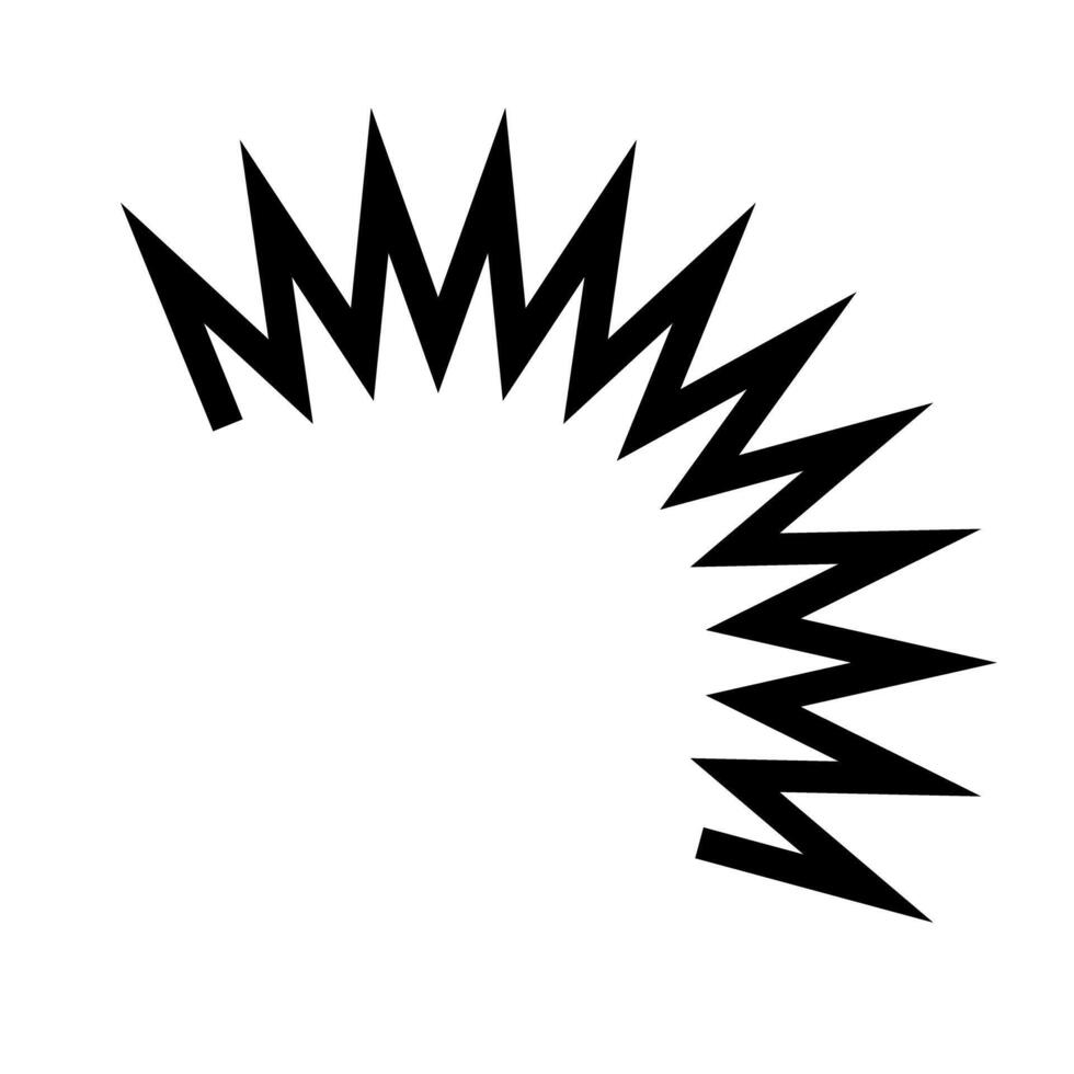 Surprise emphasis silhouette icon. Reaction icon. vector