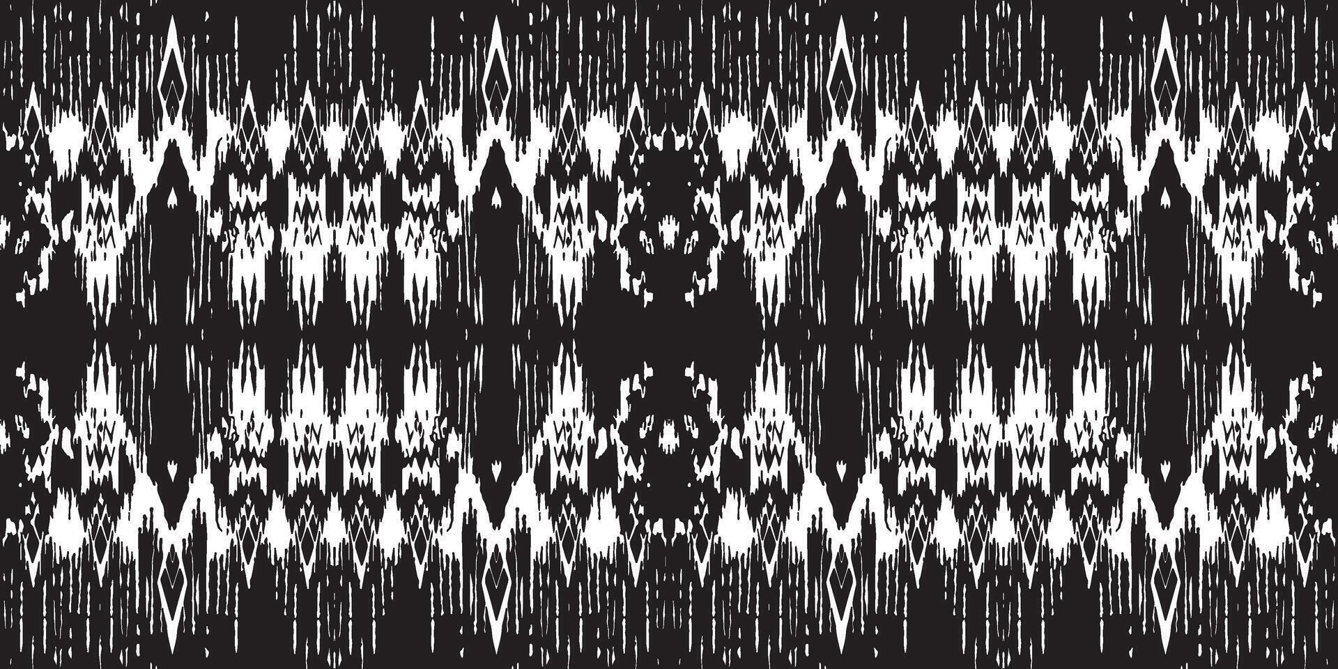 Seamless batik pattern,Seamless tribal batik pattern,and Seamless colorful pattern resemble ethnic boho, Aztec,and ikat styles.designed for use in wallpaper,fabric,curtain,carpet,Batik Embroidery vector