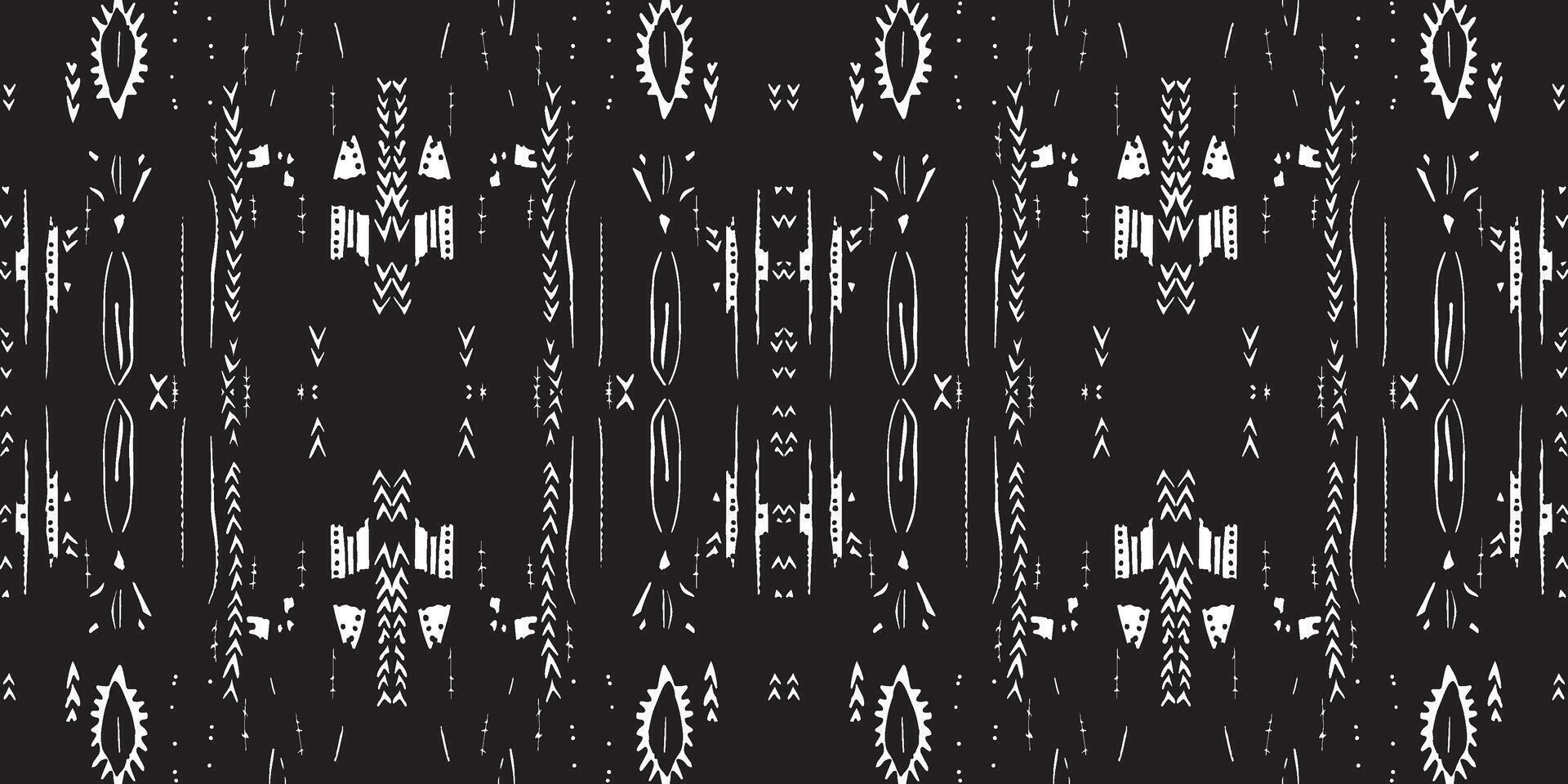 Seamless batik pattern,Seamless tribal batik pattern,and Seamless colorful pattern resemble ethnic boho, Aztec,and ikat styles.designed for use in wallpaper,fabric,curtain,carpet,Batik Embroidery vector