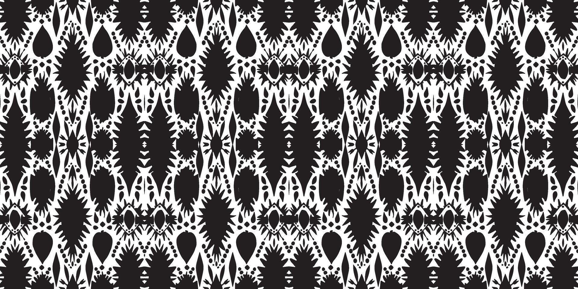 Seamless batik pattern,Seamless tribal batik pattern,and Seamless colorful pattern resemble ethnic boho, Aztec,and ikat styles.designed for use in wallpaper,fabric,curtain,carpet,Batik Embroidery vector