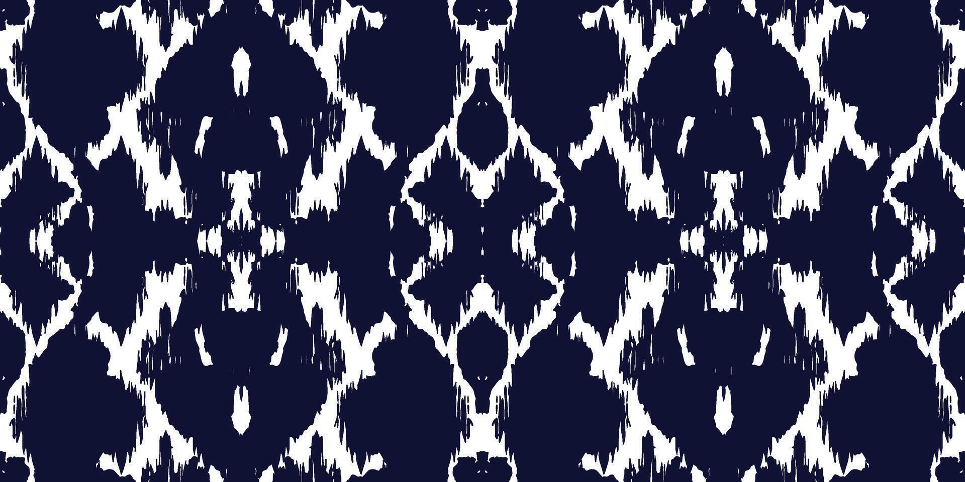 Seamless batik pattern,Seamless tribal batik pattern,and Seamless colorful pattern resemble ethnic boho, Aztec,and ikat styles.designed for use in wallpaper,fabric,curtain,carpet,Batik Embroidery vector