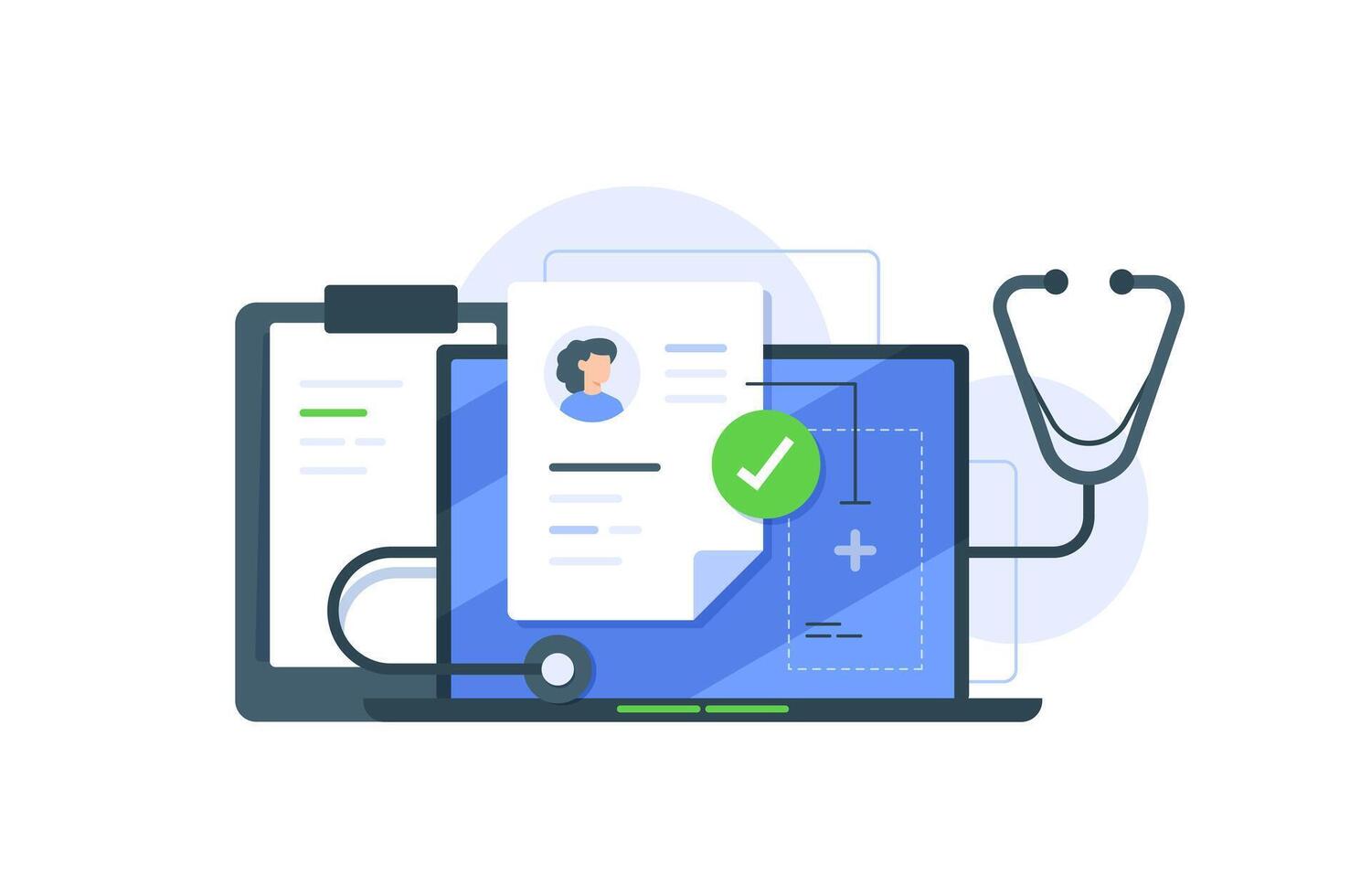 Medical insurance, health insurance,umbrella, healthcare vector