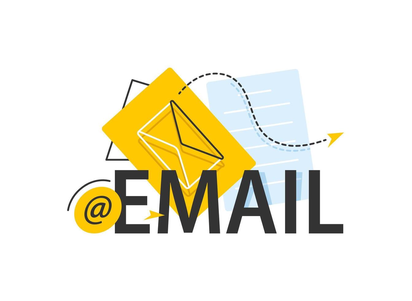 Email and messaging,Email marketing campaign vector