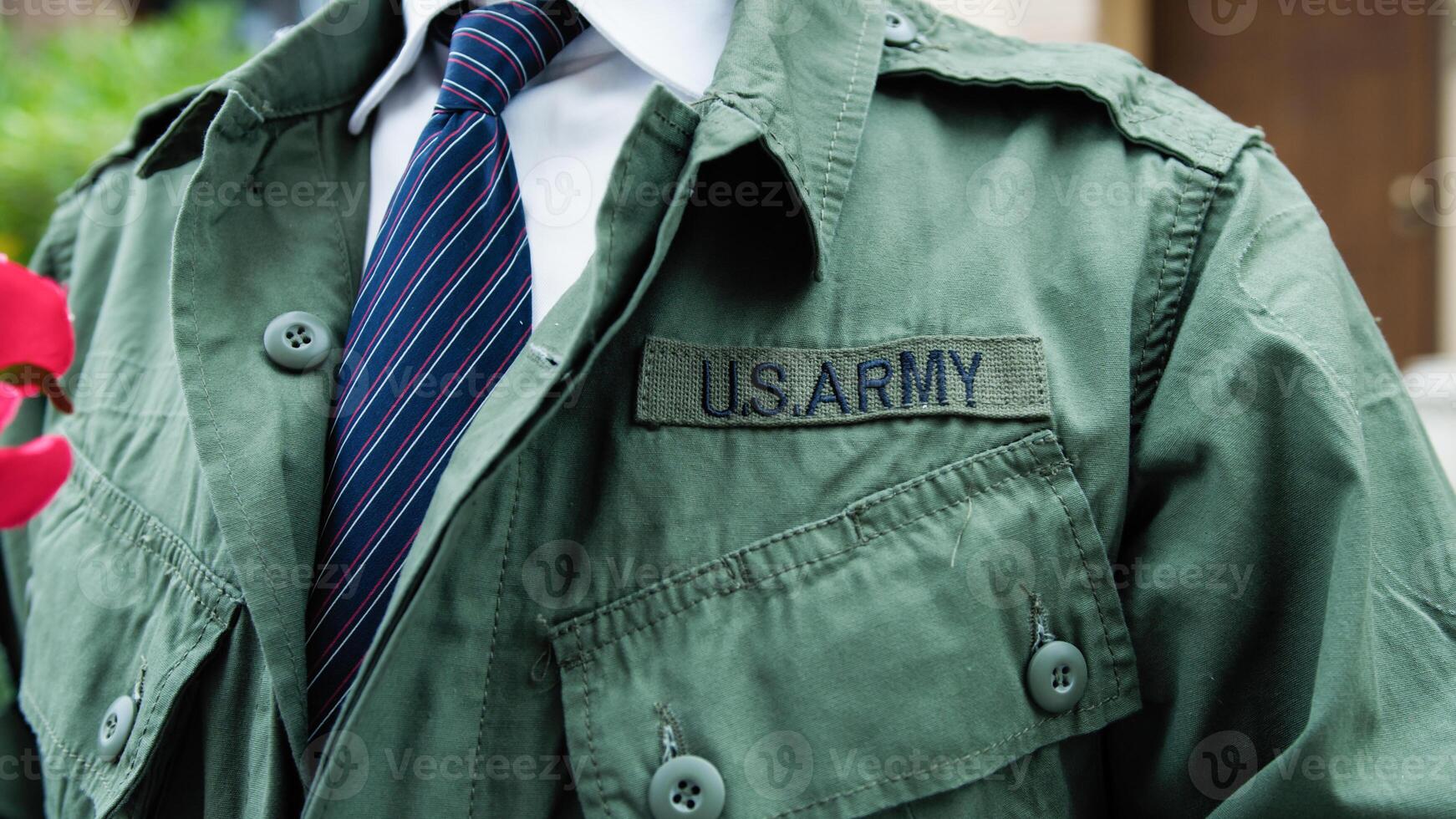American Vietnam War Veteran's Uniform photo