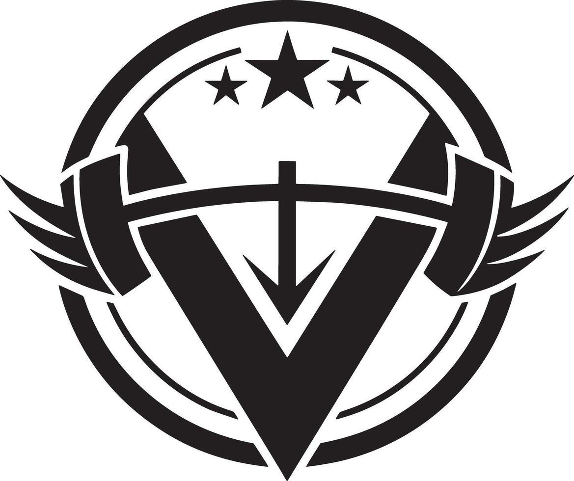 fitness and bodybuilder logo illustration black and white vector