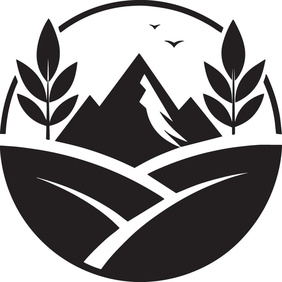 agriculture and farming logo design illustration vector