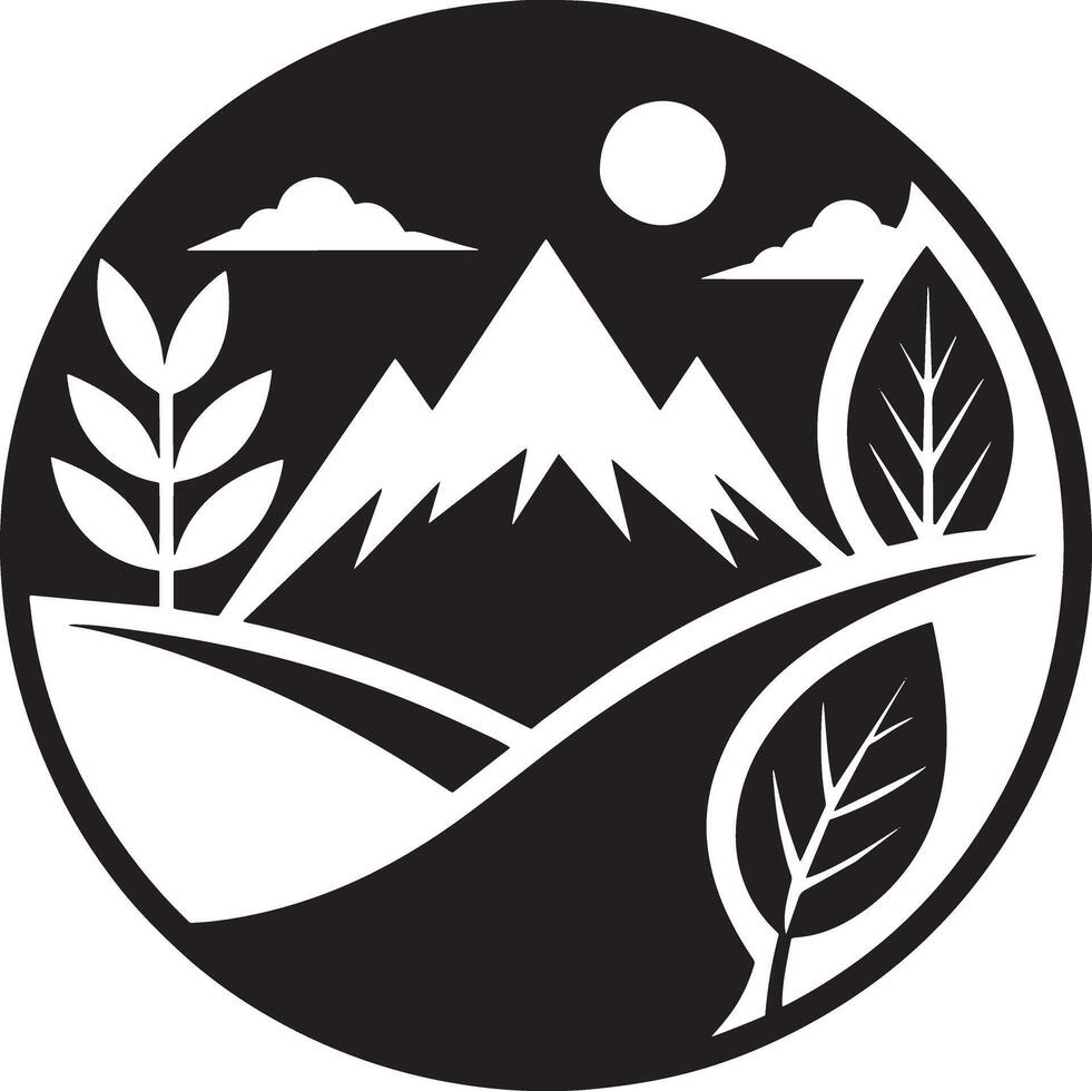 agriculture and farming logo design illustration vector