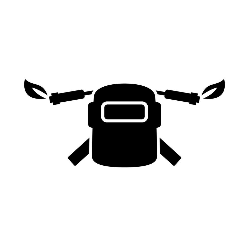 welding workshop symbol of development and repair vector