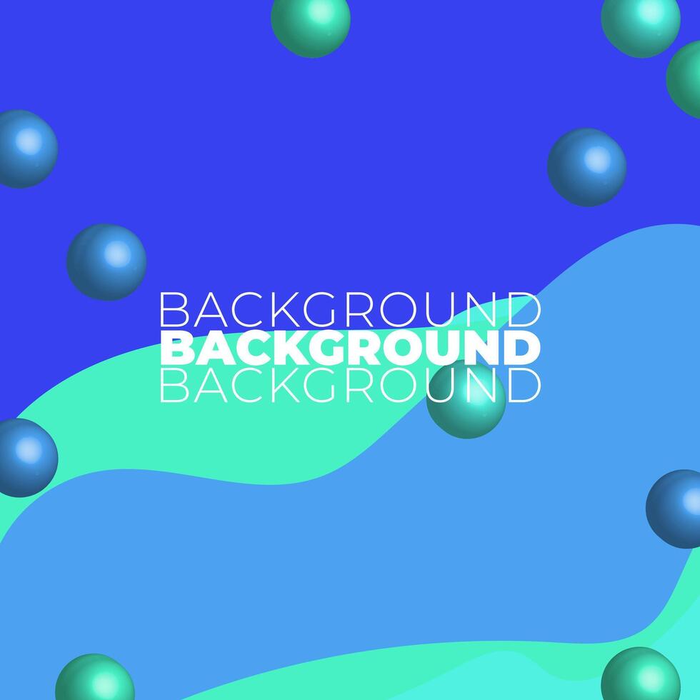 design backround with effect of some abstract 3d balls vector
