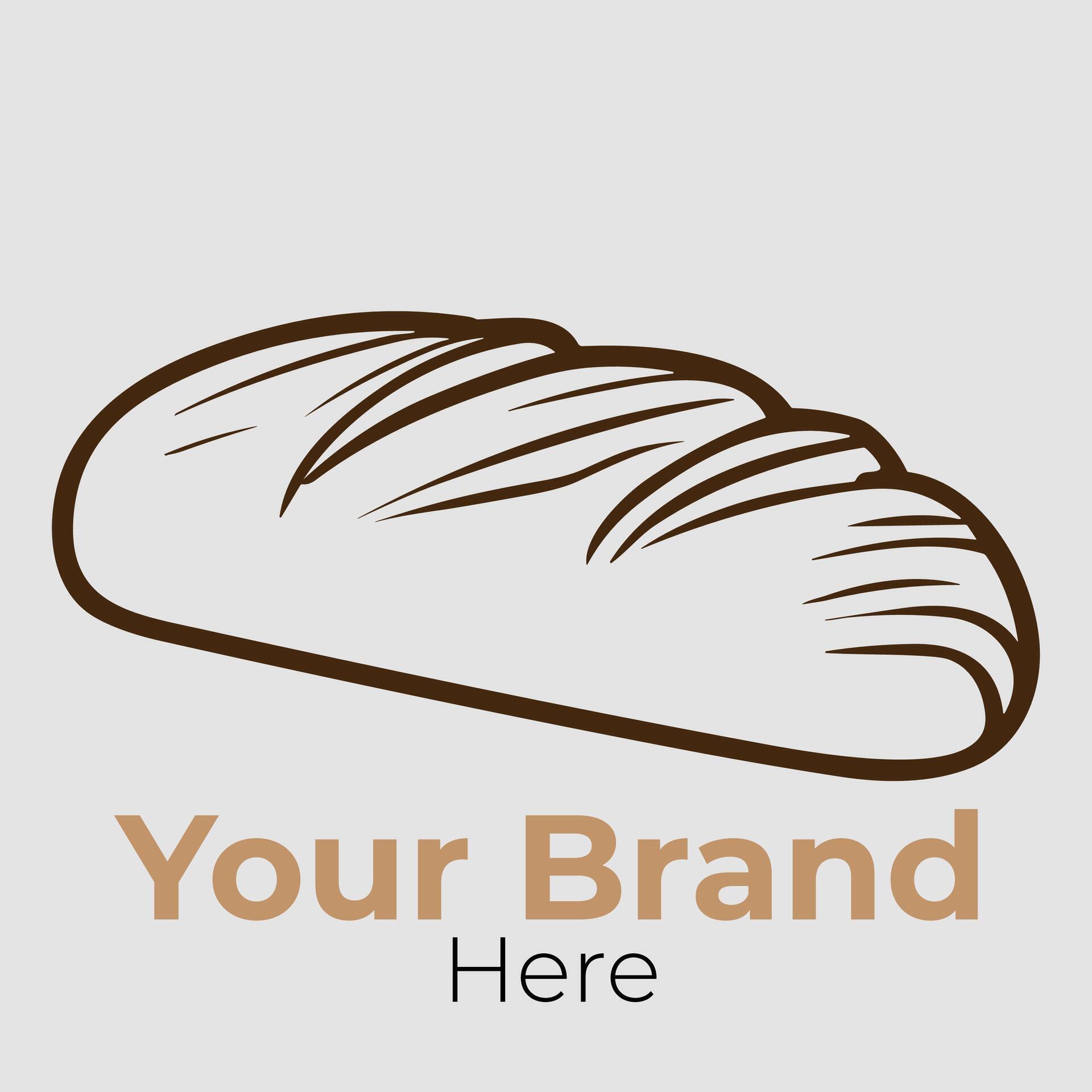 Bread Store Minimalist Logo Concept 46271068 Vector Art at Vecteezy