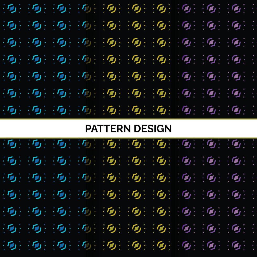 Geometric pattern design. Colorful abstract geometric pattern design. Cloth pattern. Fabric patterns vector