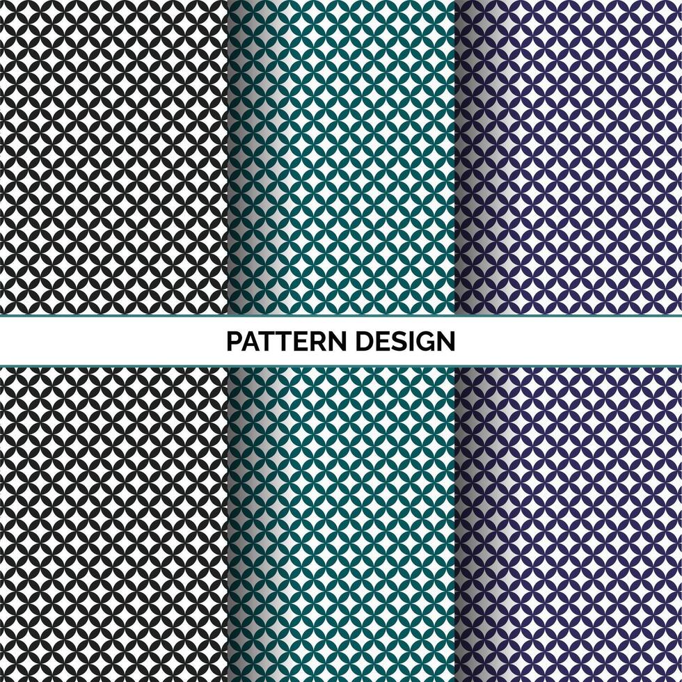Pattern design. Colorful abstract geometric pattern design. Cloth pattern. Fabric patterns vector