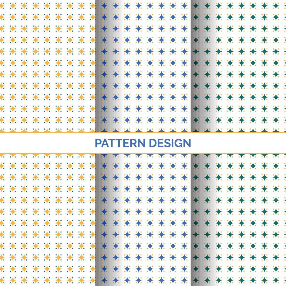 Geometric pattern design. Colorful abstract geometric pattern design. Cloth pattern. Fabric patterns vector