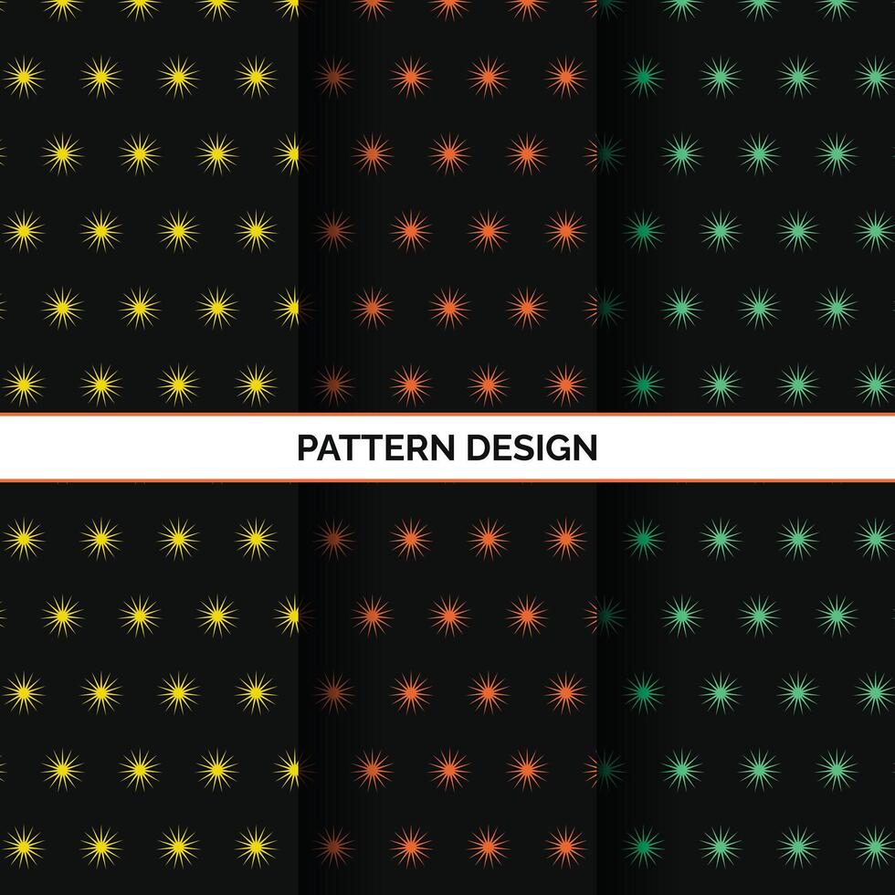 Geometric pattern design. Decorative pattern design. Colorful Fabric patterns vector