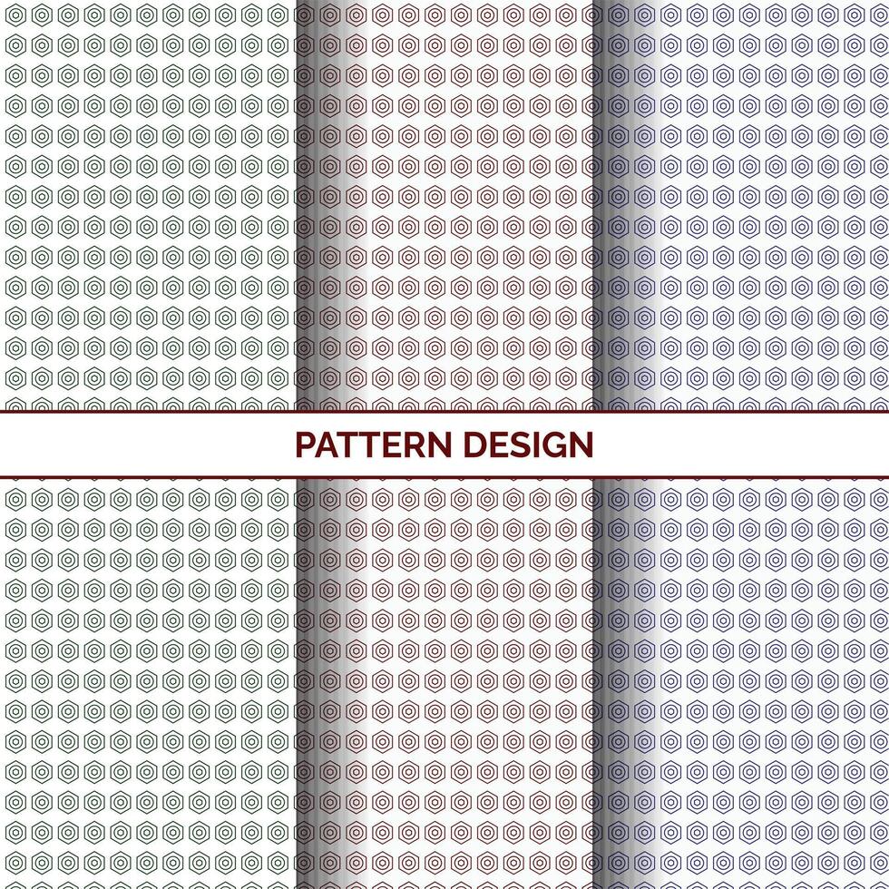 Pattern design in geometric shape. Colorful abstract geometric pattern design. Cloth pattern. Fabric patterns vector