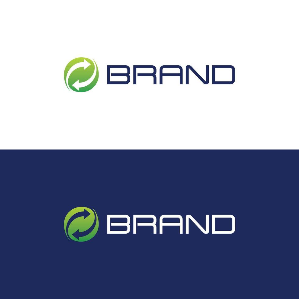 Arrow Recycle modern icon logo design template, suitable for your app, brand, and etc vector