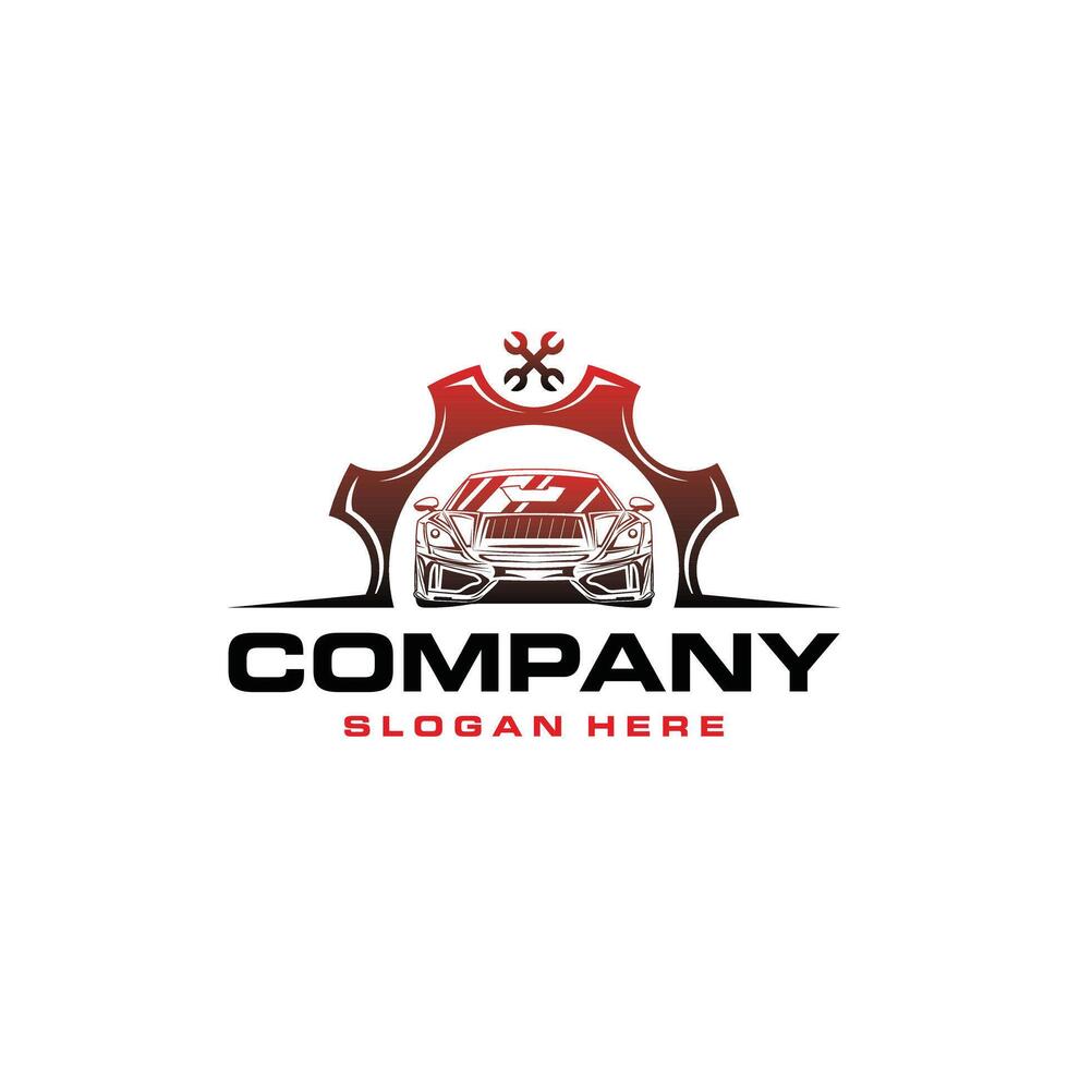 Auto Repair Car Vehicle design, suitable for your company vector