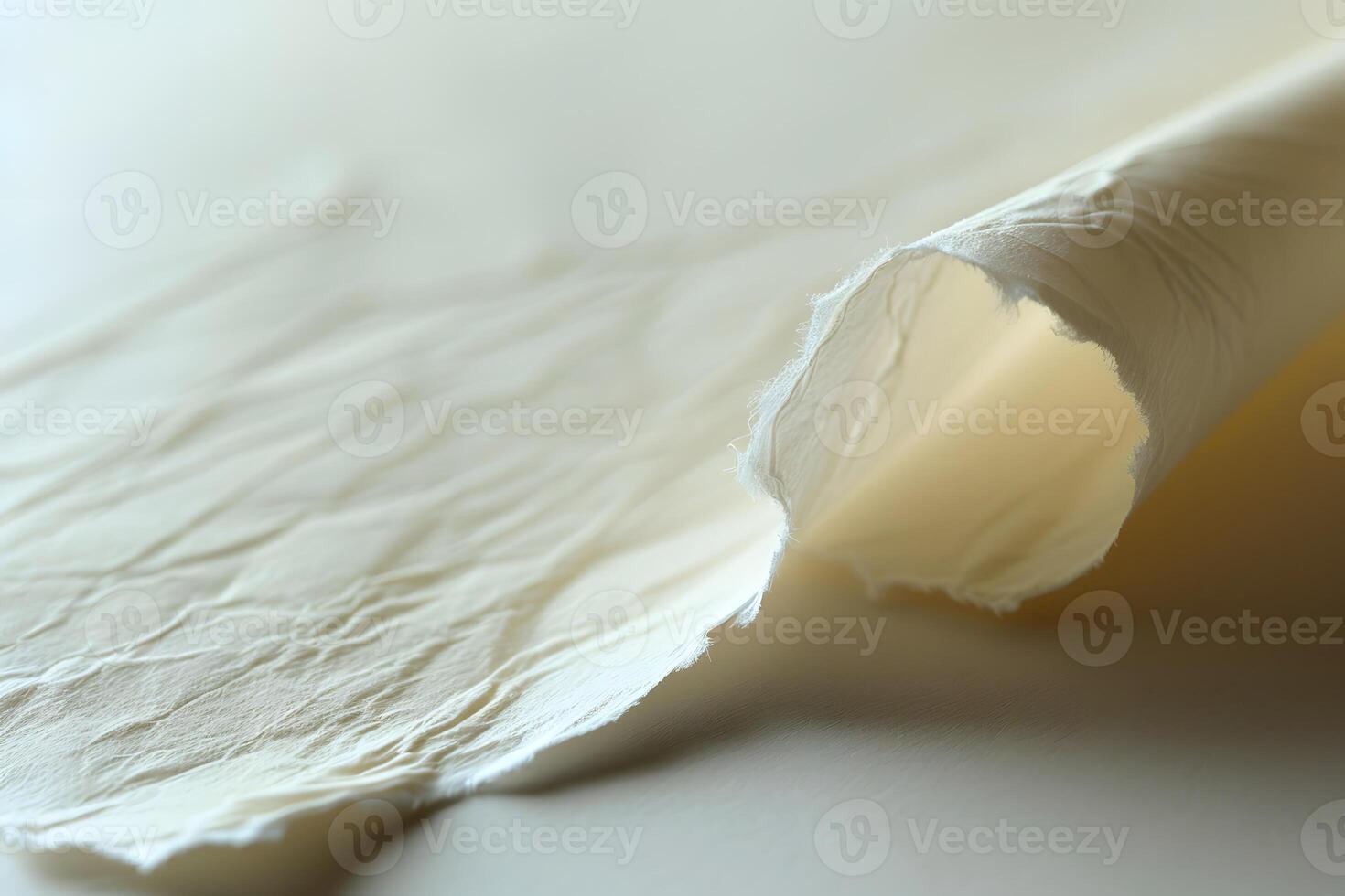 A paper sheet laying on a table photo