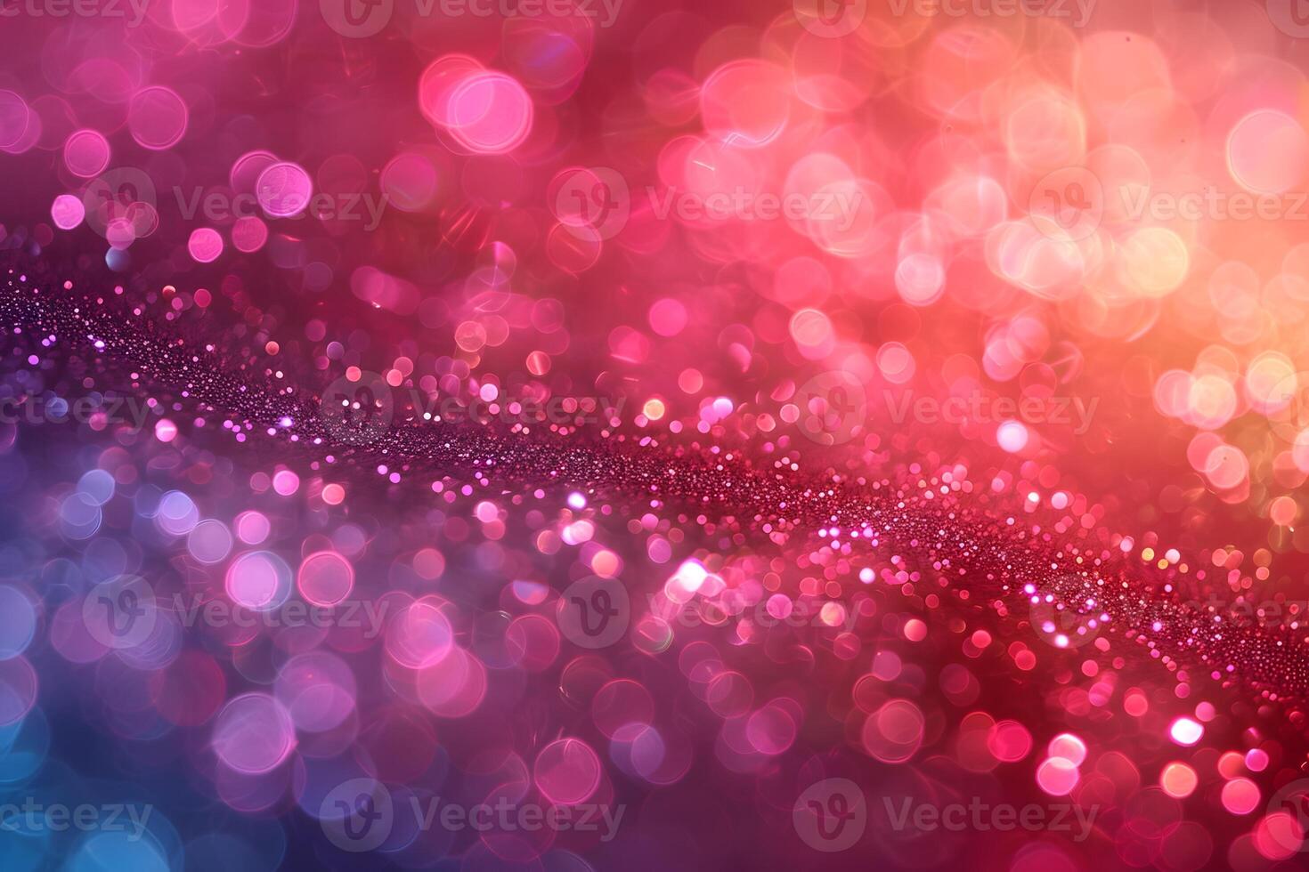 Close up of vibrant circles on colorful background photo
