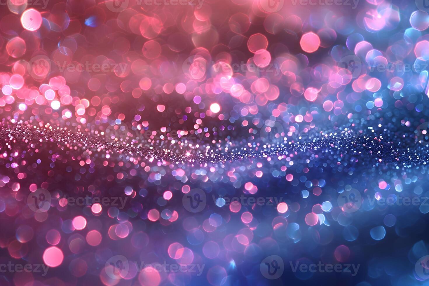 Blurry background with numerous circular shapes photo