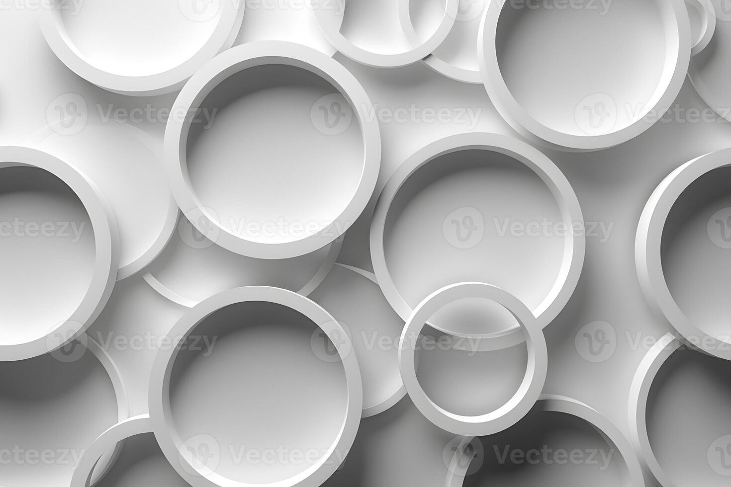 A close up of a bunch of white circles on a wall photo