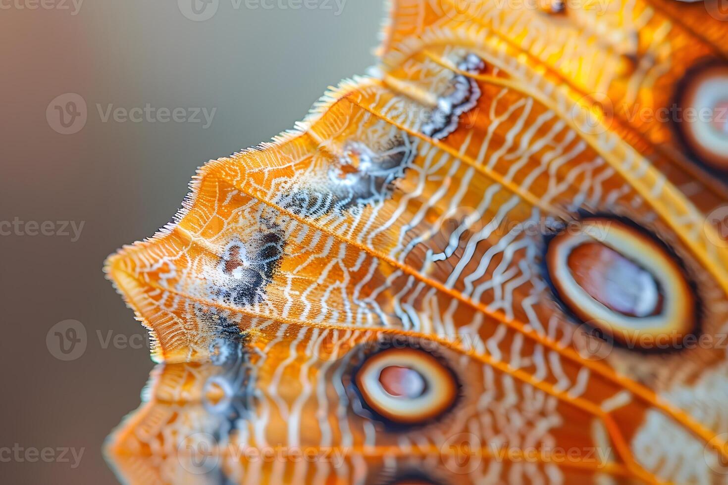 A close up of a butterfly wing with a pattern on it photo
