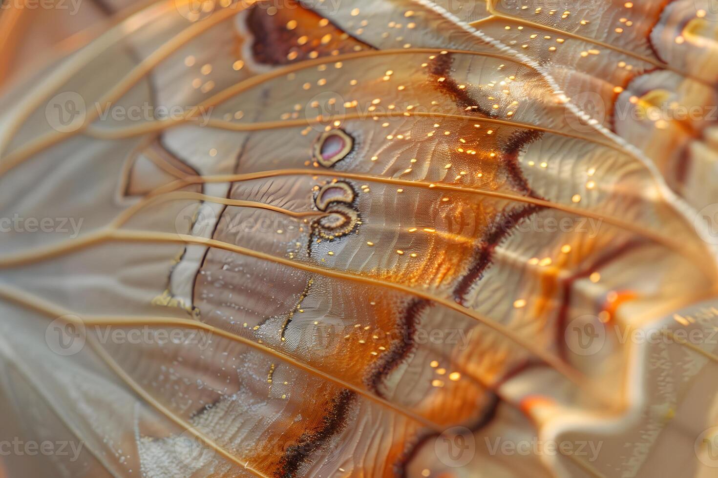 A close-up of a feather with a number on it photo