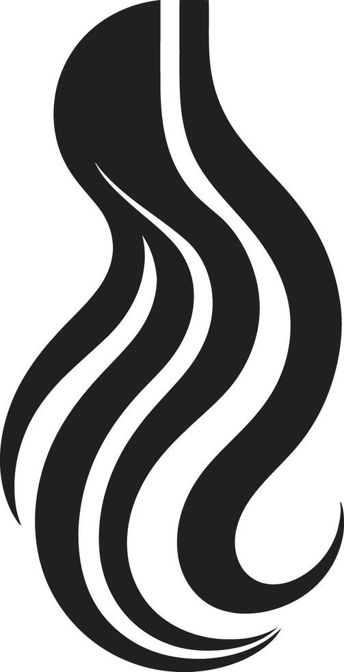 Gothic Gaze Minimalistic Black Woman Face Graphic Enigma Essence Elegant Abstract Woman Face Symbol vector