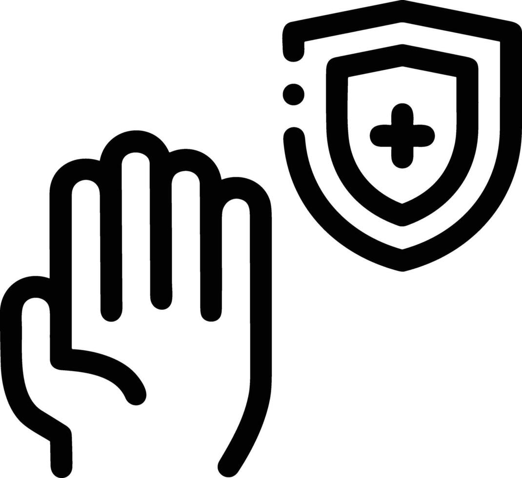 Hand icon symbol image illustration vector