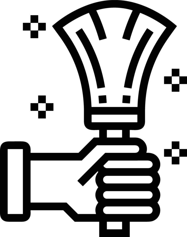 Hand icon symbol image illustration vector