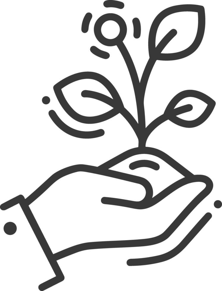 Hand icon symbol image illustration vector