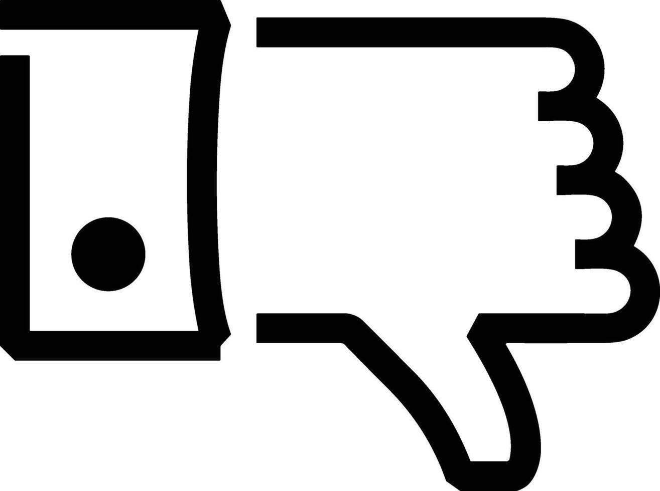 Hand icon symbol image illustration vector
