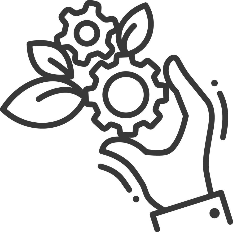 Hand icon symbol image illustration vector