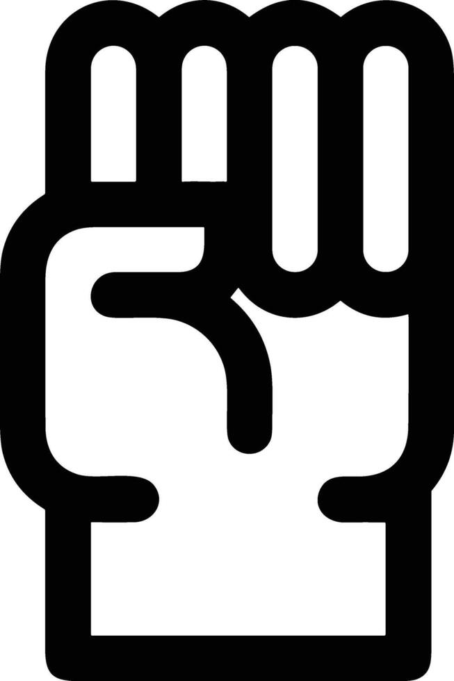 Hand icon symbol image illustration vector