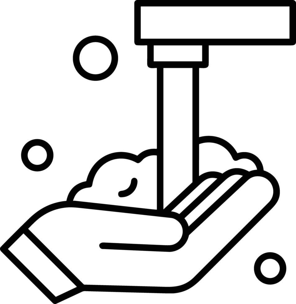 Hand icon symbol image illustration vector