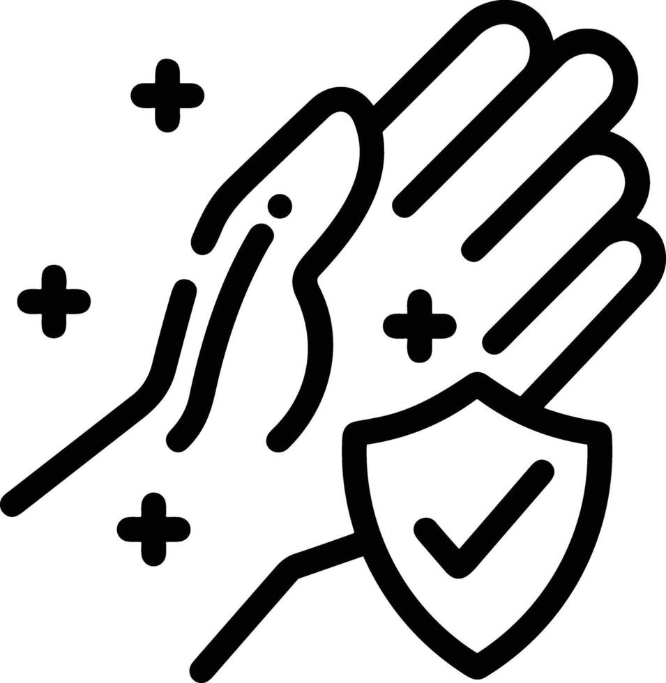 Hand icon symbol image illustration vector