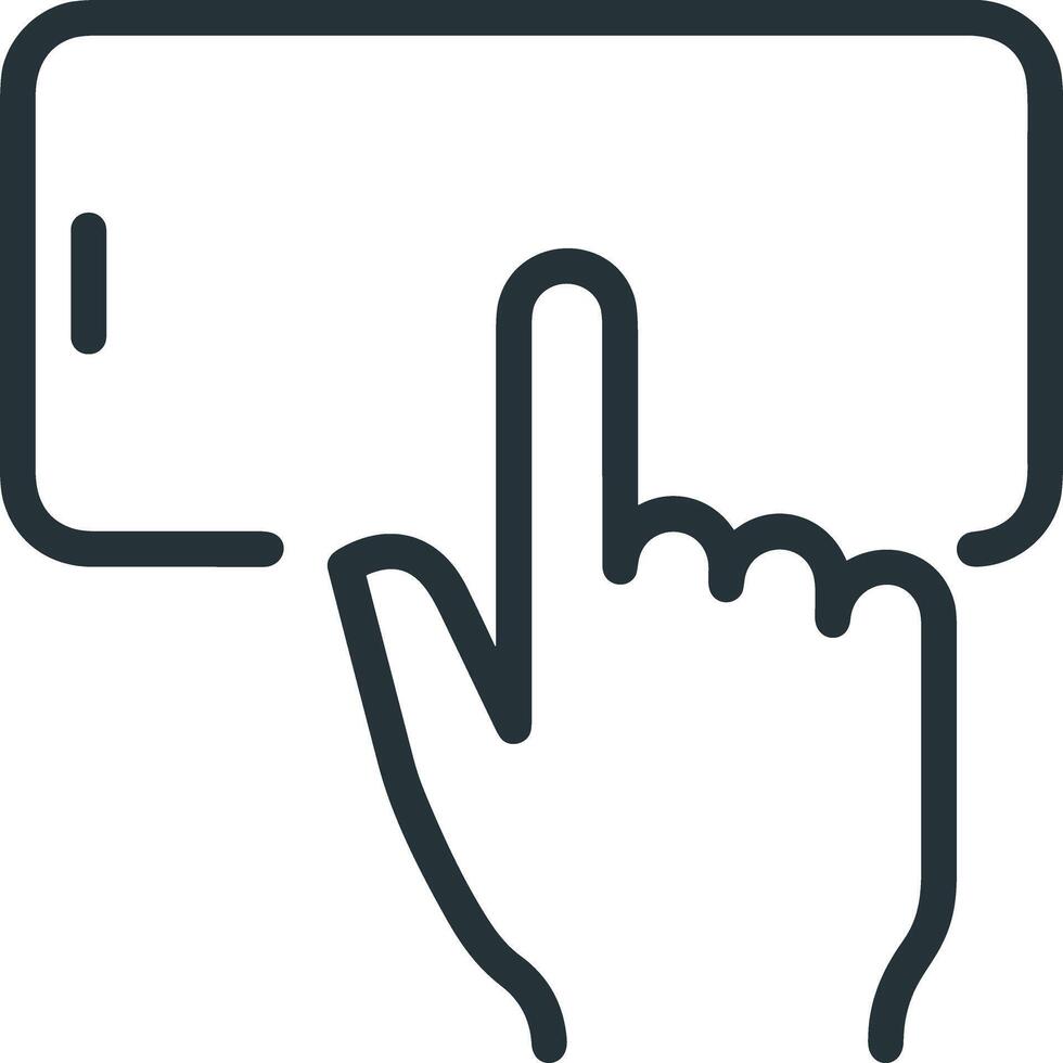 Hand icon symbol image illustration vector