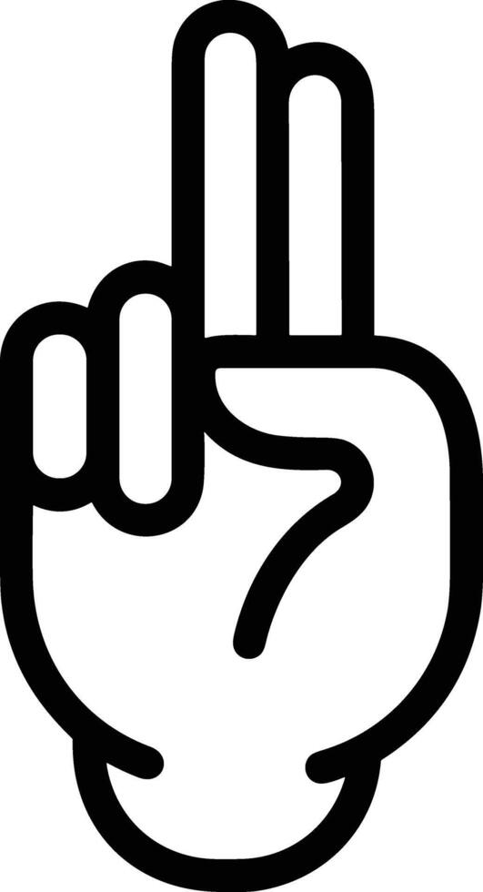 Hand icon symbol image illustration vector