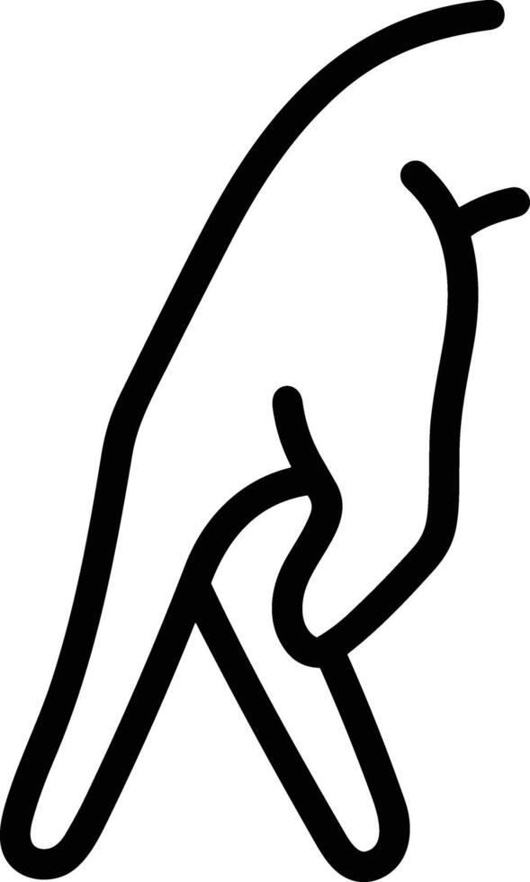 Hand icon symbol image illustration vector